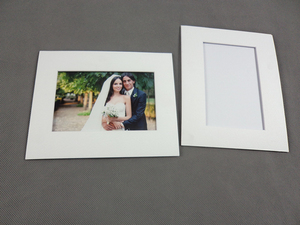 Chất lượng cao acid-miễn phí bột gỗ <span class=keywords><strong>Matt</strong></span> gắn bảng khung ảnh với passepartout và trở lại cao cấp Wall Mount khung ảnh - Product Image 2