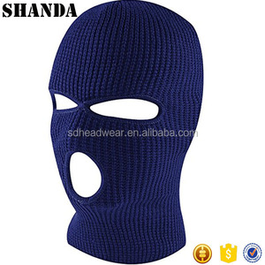 Commercio all'ingrosso 100% Acrilico Balaclava Ciclismo Del Cranio Lavorato A Maglia Moto da sci maschera - Product Image 1