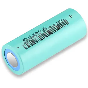 Yüksek kalite 3.2V 3200mAh derin döngüsü lityum demir fosfat 26650 Lifepo4 depolama pil