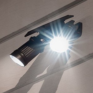 Solar powered Led lights PIR Motion Sensor dual head adjustable headlamp waterproof 14 LED wall Night Light for garden yard - Product Image 2