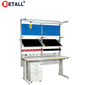 Hiện đại nha khoa phòng thí nghiệm bàn làm việc với di chuyển tủ kim loại băng ghế dự bị cho hội thảo nhà máy kho phòng sạch sử dụng - Product Image 4