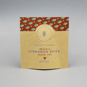 Impermeabile biodegradabile dimagrante del tè verde kraft bustina di <span class=keywords><strong>carta</strong></span>/cosmetico campione di crema di imballaggio - Product Image 3