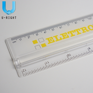 Venta caliente de fábrica directa precisa transparente de <span class=keywords><strong>30</strong></span> <span class=keywords><strong>cm</strong></span>, de plástico lupa gobernante - Product Image 3