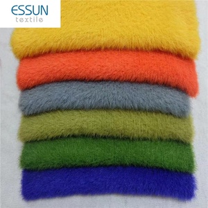 Bán Buôn Rẻ Nhất Nm7 2CM 100% Mềm Đàn Hồi Nylon Polyamide Bắt Chước Chồn Lông Sợi Fancy Sợi - Product Image 6