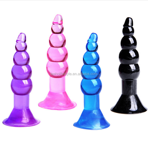 Prostata Massage Sextoys Vie nocturne Gelée Butt Plugs Flexible Anals <span class=keywords><strong>Plug</strong></span> Produits de sexe Jouets érotiques <span class=keywords><strong>pour</strong></span> Couples Perles anales jouets - Product Image 1