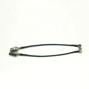 Câble d'antenne TS9 mâle à angle droit vers F femelle RG174 <span class=keywords><strong>3G</strong></span> - Product Image 2
