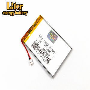 Stecker <span class=keywords><strong>2</strong></span>,5-<span class=keywords><strong>2</strong></span> P 605090 3800 mah 3,7 v Wiederaufladbare lipo batterie solar li ionen polymer lithium-batterie mit PCM - Product Image 3