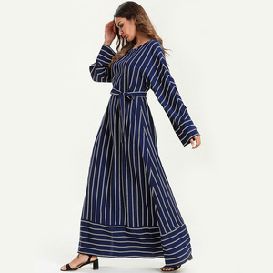 Vestido informal árabe musulmán largo al por mayor <span class=keywords><strong>de</strong></span> moda elegante <span class=keywords><strong>de</strong></span> fábrica <span class=keywords><strong>de</strong></span> China para <span class=keywords><strong>mujer</strong></span> - Product Image 4
