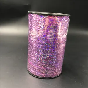 Noel dekoratif 5mm 500 metre pp holografik kıvırma şerit
