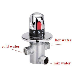 Vanne <span class=keywords><strong>thermostatique</strong></span> de mélange pour pulvérisateur de bidet, vanne de contrôle de la température - Product Image 1