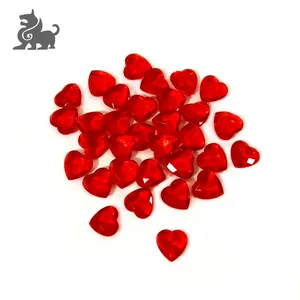 Quality customized plastic acrylic heart for board game