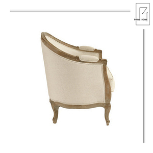 High Quality Farmhouse Style <strong>Wooden</strong> <strong>Frame</strong> One Seater <strong>Sofa</strong> - Product Image 2