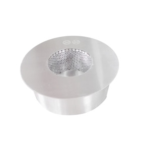 Caminetto <span class=keywords><strong>a</strong></span> Etanolo da Interno in Acciaio Inox, Diametro 33cm, Capacità 6 Litri, Riscaldamento Diretto - Product Image 1