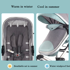 Vente chaude bébé poussette pour Infannt Coche Para Bebé cadre en alliage d'aluminium bébé poussette <span class=keywords><strong>cabine</strong></span> approuvé poussette pour bébé - Product Image 6