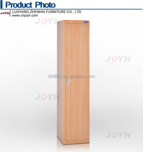 Armoire métallique à une porte avec miroir / Armoire de chambre / Casier en acier à une porte avec 2 niveaux - Product Image 5