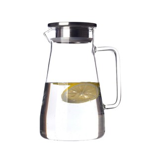<span class=keywords><strong>Pichet</strong></span> <span class=keywords><strong>en</strong></span> <span class=keywords><strong>verre</strong></span> de 2.0 litres <span class=keywords><strong>avec</strong></span> couvercle, carafe à eau <span class=keywords><strong>en</strong></span> <span class=keywords><strong>verre</strong></span> résistant à la chaleur facile à nettoyer <span class=keywords><strong>avec</strong></span> poignée pour boissons chaudes/froides - Product Image 5