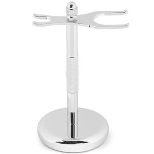 <span class=keywords><strong>Amazon</strong></span> Offre Spéciale En Métal Chromé Argenté en acier inoxydable Support De <span class=keywords><strong>Rasage</strong></span> de JDK Usine Shenzhen pour mens <span class=keywords><strong>blaireau</strong></span> - Product Image 1