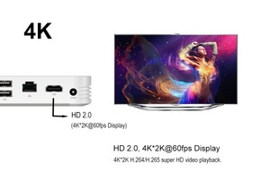 2017 venta caliente caja de la tv inteligente, Android 6.0 fuego stick de tv, Ultra HD 4 K resolución s912 amlogic caja de la tv - Product Image 4