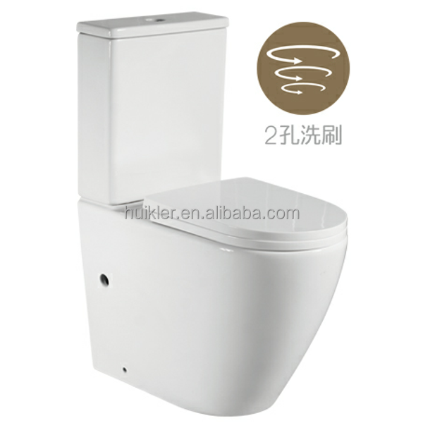 Унитаз из двух частей для ванной