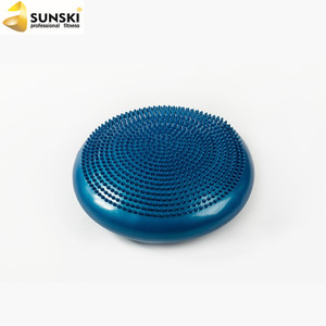 PVC estera del aire y amortiguador del masaje <span class=keywords><strong>de</strong></span> yoga estera equilibrio con bomba - Product Image 4