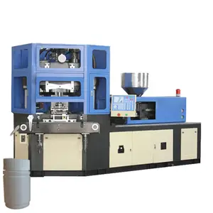 500ml 1L 2L semi automatic pet plastic injection blow molding machine price for mineral water bottles