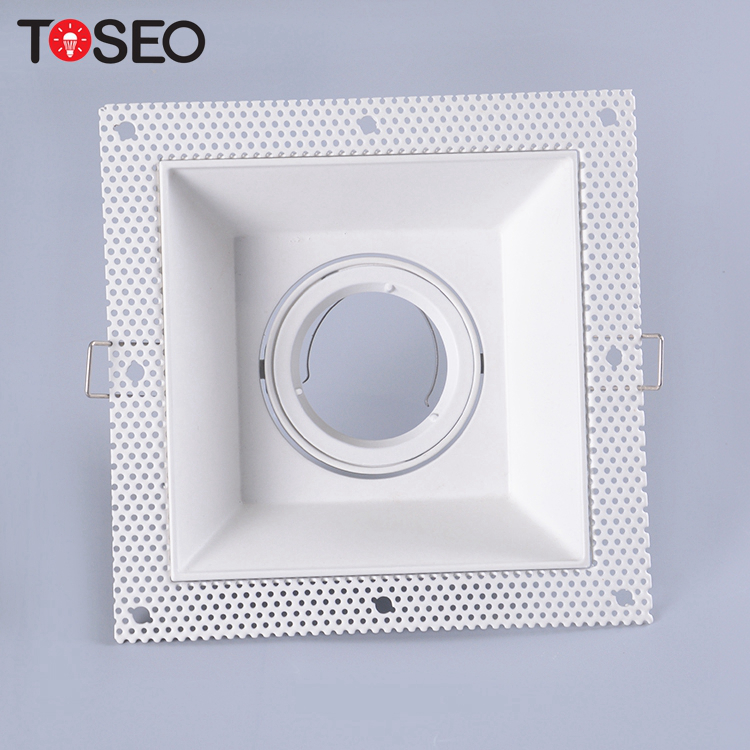 Square Trimless Downlight 150mm Anti Glare Recessed Downlight