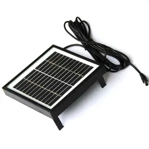 2W 12V Solar Cell Module Polycrystalline price per watt solar panels System For 9V Battery Charger+DC 5521 3m cable