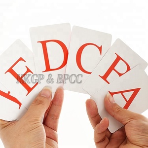 <span class=keywords><strong>Cartes</strong></span> Flash d'apprentissage en plein air, jeu pour enfants, en papier laminé, impression - Product Image 5