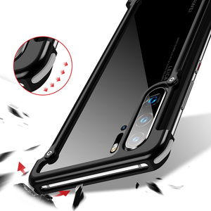 OATSBASF Nouveau Modèle Anti-choc En Aluminium pour Pare-chocs En Métal Pour <span class=keywords><strong>Huawei</strong></span> <span class=keywords><strong>P30</strong></span> <span class=keywords><strong>Pro</strong></span> - Product Image 4