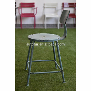 Antique Retro <span class=keywords><strong>Marais</strong></span> Rustic Finish Metal <span class=keywords><strong>Bar</strong></span> Stool - Product Image 3