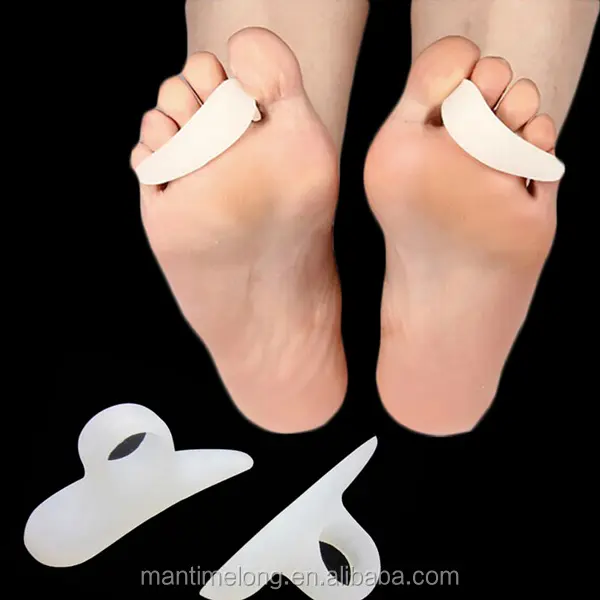 Silikon Gel Orthopädische Mittelfuß Ringe Hammer Toe Separator Korrektur Haarglätter Füße Pflege Schuhe Kissen Pads