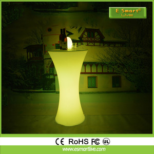 LED de iluminación de alta cocktail <span class=keywords><strong>bar</strong></span> mesa de fiesta de discoteca KTV/las mejores mesas de cóctel - Product Image 3