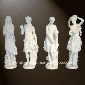 <span class=keywords><strong>Vendita</strong></span> calda pietra intaglio <span class=keywords><strong>giardino</strong></span> esterno in marmo quattro stagioni statue - Product Image 4