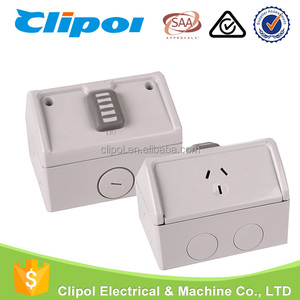 GPO Australia individual Gang Power <span class=keywords><strong>Point</strong></span> 250 V zócalo exterior para la industria petroquímica - Product Image 1