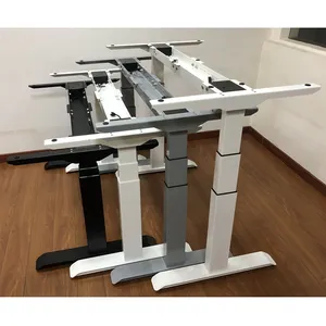 Smart furniture Wholesale Height Adjustable Metal Table Base stand-up Desk and Solutions Frame Linear Actuator