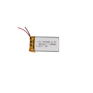 שנז 'ן he מותאם אישית <span class=keywords><strong>3.7v</strong></span> 280mah li-מכירה חמה <span class=keywords><strong>382035</strong></span> סוללות ליתיום-יון חבילה" - Product Image 2