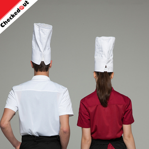 Barato al por mayor chef <span class=keywords><strong>sombrero</strong></span> alto color sólido clásico <span class=keywords><strong>sombrero</strong></span> del cocinero para <span class=keywords><strong>el</strong></span> <span class=keywords><strong>hotel</strong></span> - Product Image 2