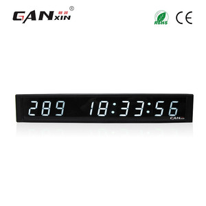 [Ganxin] 1 "9 dígitos mini precio de fábrica llevó días timing reloj <span class=keywords><strong>cuenta</strong></span> atrás count up - Product Image 2