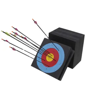 Archery target curved archery full circle hunting outdoor sports composite bow square archery target XPE material target