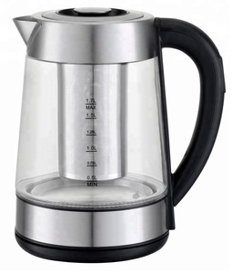 High Popular German Design 2400W Glass Material <strong>Fast</strong> <strong>Boil</strong> Glass <strong>Kettle</strong> With for Household Use - Product Image 1