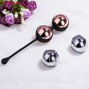 Nivel Superior ejercitador vaginal Ball silicona Ben Wa juguetes sexuales <span class=keywords><strong>Kegel</strong></span> bolas para la hembra - Product Image 3