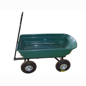4 roues En Plastique Jardin Chariot de Plage Jardin Wagon