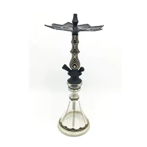 Popular whole sale solid wooden hookah