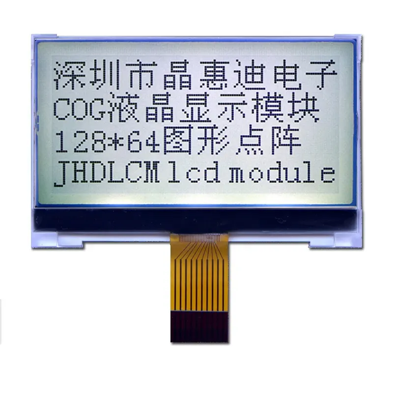 Kleine lcd module JHD12864-G286BSW-G