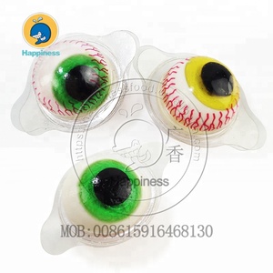 Décoration d'halloween forme de boule d'oeil <span class=keywords><strong>effrayant</strong></span> bonbons gommeux - Product Image 1
