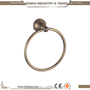 Extravagante De Cerámica Decorativa Brillante <span class=keywords><strong>Oro</strong></span> <span class=keywords><strong>Aros</strong></span> para Toallas de <span class=keywords><strong>Baño</strong></span> - Product Image 6