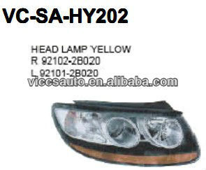 Lampada frontale gialla per <span class=keywords><strong>Hyundai</strong></span> <span class=keywords><strong>Santafe</strong></span> 07-08 VICCSAUTO - Product Image 1
