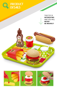 Ensemble <span class=keywords><strong>de</strong></span> <span class=keywords><strong>jeux</strong></span> interactifs Parents et enfants, petits jouets en plastique, restauration rapide, très bon marché, - Product Image 3