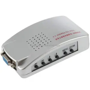 PC VGA để TV Video AV chuyển đổi tín hiệu hộp Video Splitter & chuyển đổi sản phẩm