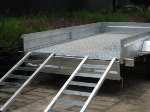 Подгонянный 12x5 тандемный автомобиль гоночный транспортный прицеп - Product Image 6